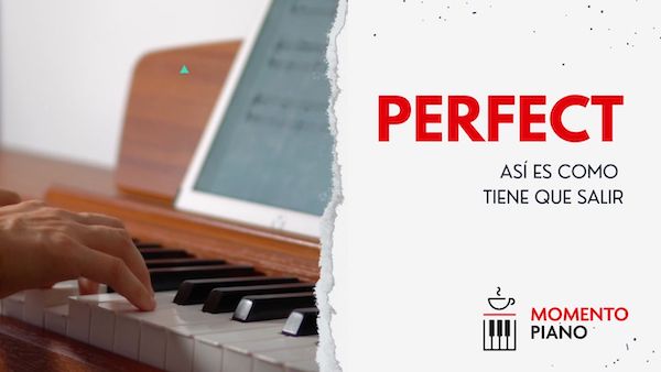 Perfect tutorial piano