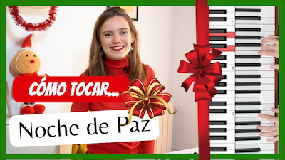 noche de paz piano tutorial